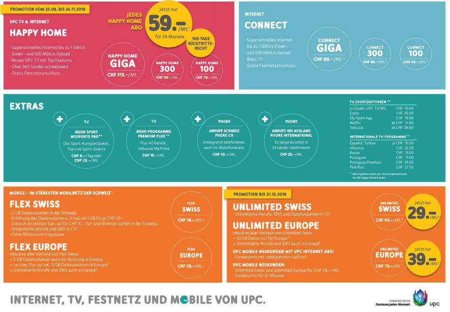 UPC lanciert Internet-Abo mit 1 Gigabit - pctipp.ch