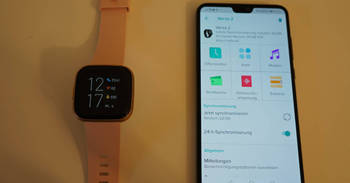 versa fitbit spotify