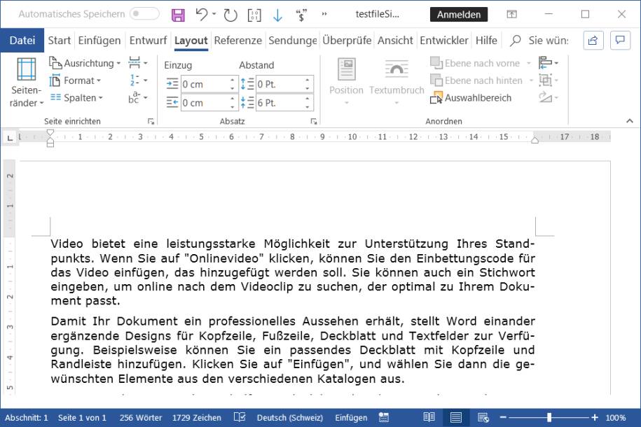 Word Writer Silbentrennung Richtig Gemacht Pctipp Ch