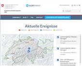 Alertswiss-Webseite