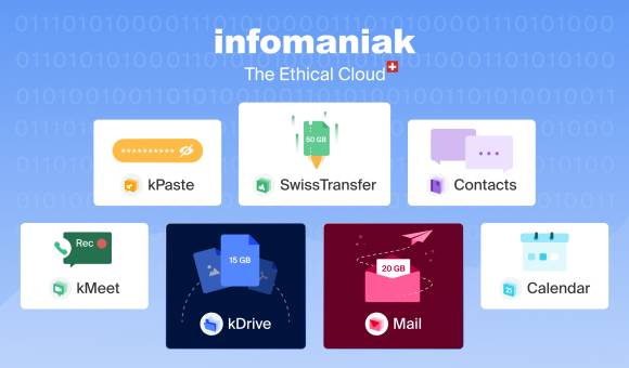 Banner Angebote Infomaniak Cloud