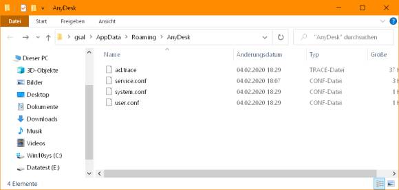 Remotesupport: AnyDesk-ID löschen - pctipp.ch
