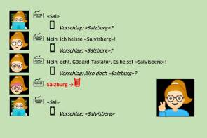 Wortvorschläge bei GBoard anpassen 