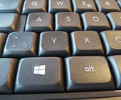 Windows-Taste auf Tastatur