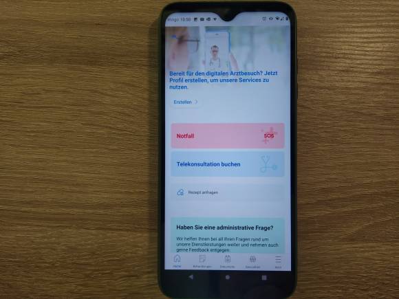 Medgate-App für Android