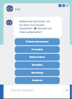 Zurich-Chatbot