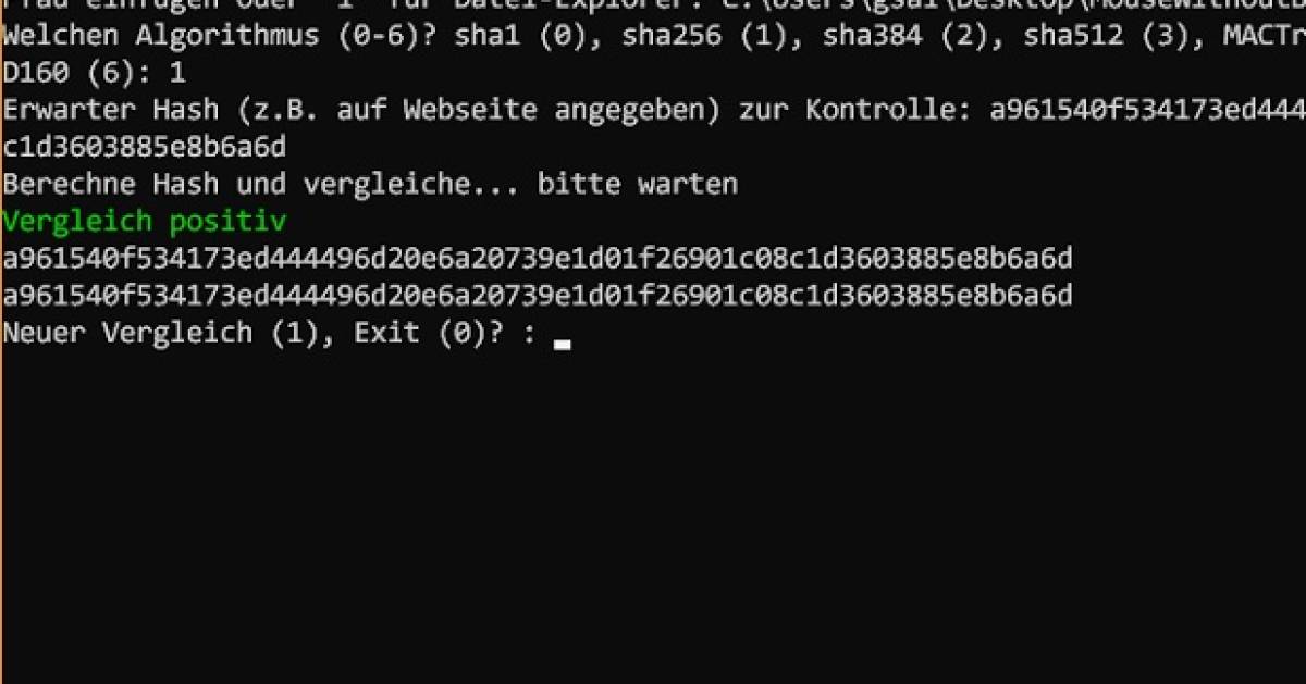 Win10 DateiHashes bequem per Skript prüfen pctipp.ch