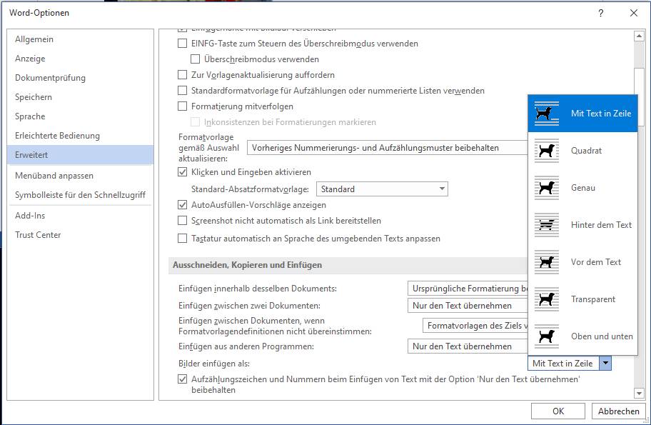 word bilder immer mit textumlauf einfugen onlinepc ch