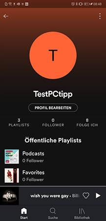 Über die App können nun sowohl Benutzernamen geändert als auch das Profilbild angepasst werden