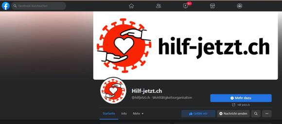 Facebook-Gruppe hilf-jetzt.ch