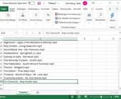 Dateinamen schnell in eine Excel-Liste bringen