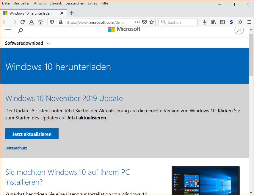 Win10 Update 1803 Lässt Sich Nicht Installieren Windows 10 will Updates nicht installieren - pctipp.ch