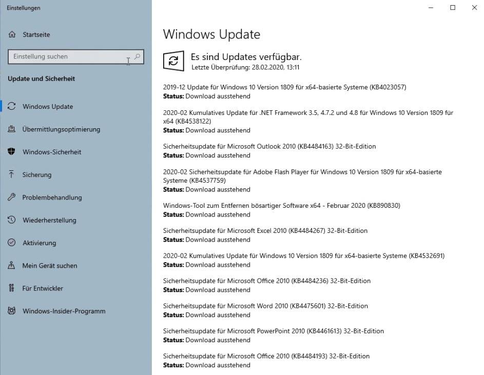 Win10 Update 1803 Lässt Sich Nicht Installieren Windows 10 will Updates nicht installieren - pctipp.ch