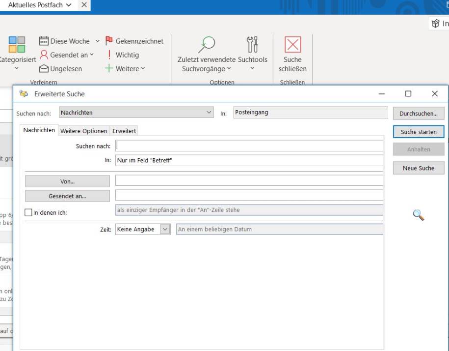 Outlook So Funktioniert Die Neue Suche In Der Desktop Version Pctipp Ch