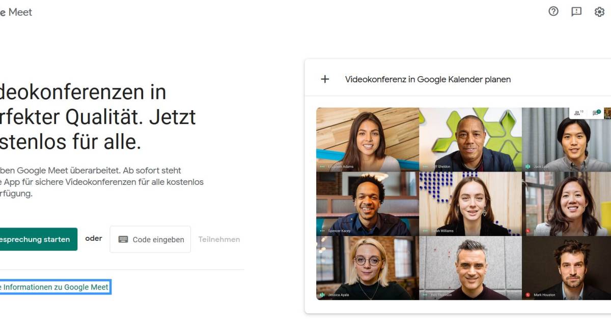 Google Meet Kostenlos Google Meet Kostenlos