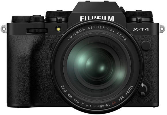 Fujifilm X-T4 Front mit Objektiv