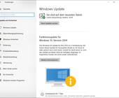 Windows 10 findet, Sie bekommen das 2004er-Update jetzt noch nicht
