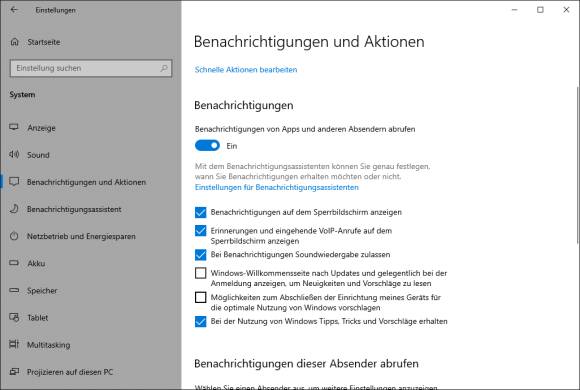 Die Option mit «Möglichkeiten zum Abschliessen der Einrichtung meines Geräts» ist die gesuchte