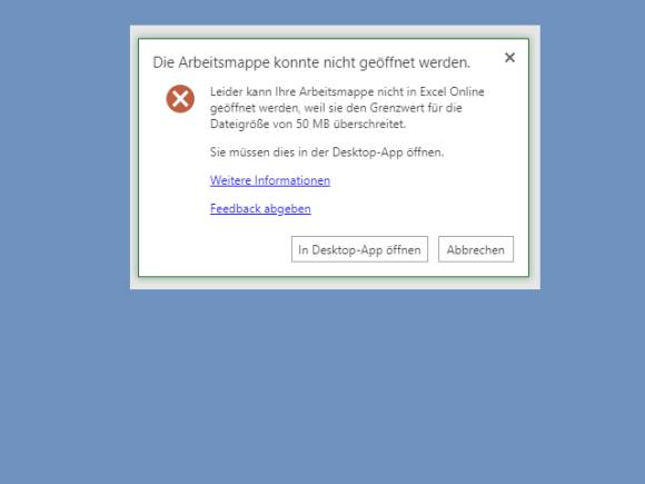 Excel Datei Zu Gross Was Nun Onlinepc Ch