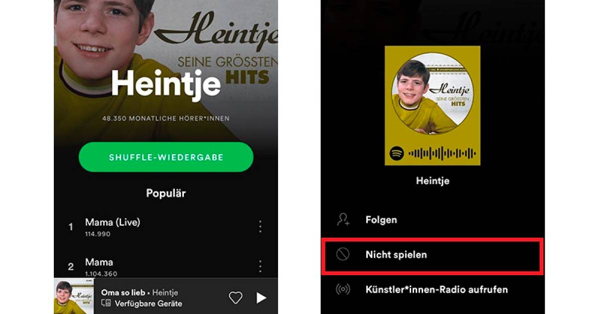 Spotify Künstler Blockieren Spotify Künstler Blockieren
