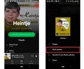 Screenshot eines Heintje-Albums in Spotify