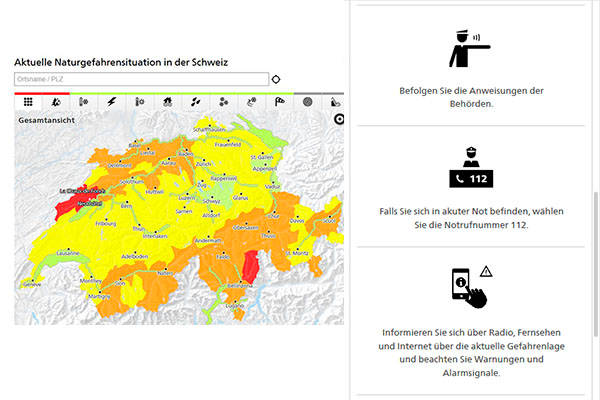 Meteoschweiz Warnt Vor Drohenden Wettergefahren Pctipp Ch