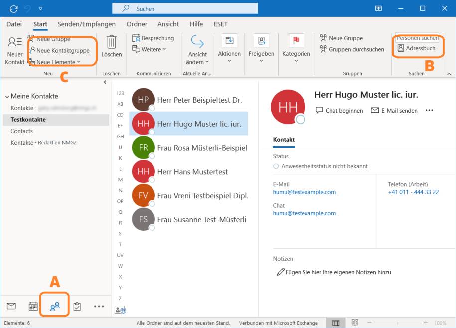 e mail verteiler outlook erstellen