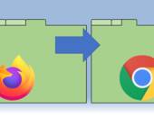 Symbolische Browser-Fenster mit Firefox- und Chrome-Logo