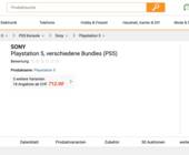 Screenshot der Toppreise.ch-Webseite mit einem Preisalarm