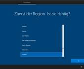 Ersteinrichtungs-Dialog: 