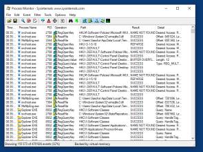 Windows- und Process-Monitor-Logo 