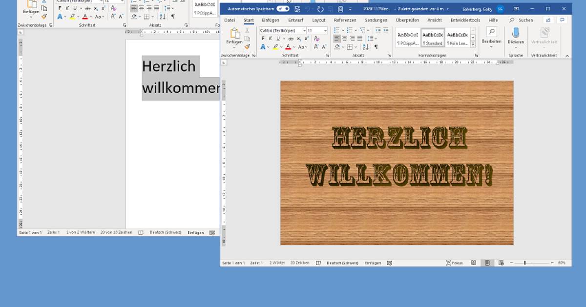 Office-365-Word-Dokument-mit-Holz-Effekt