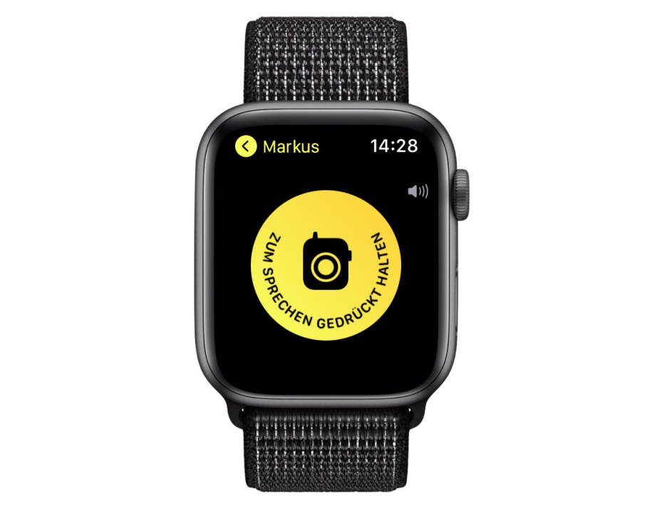 Apple Watch als Walkie Talkie pctipp.ch