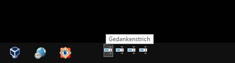 Fertig! Die Verknüpfungen zu Ihren kleinen Sonderzeichen-Skripts stehen bereit