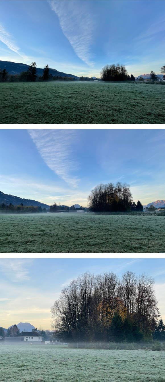 Die drei Brennweiten im Vergleich