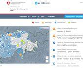 Alertswiss-Webseite