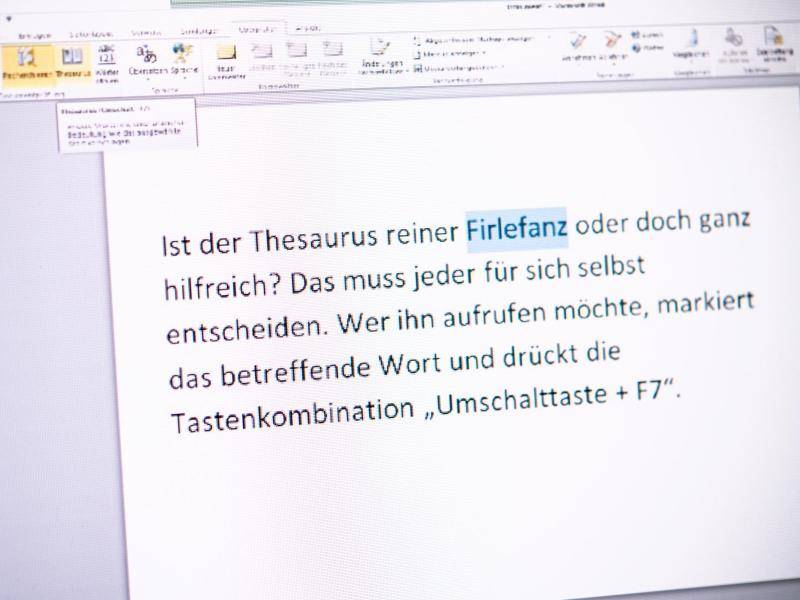 WordThesaurus So kommt mehr Abwechslung in Texte pctipp.ch