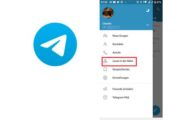 Kontakte nicht sichtbar telegram Telegram Kontakt