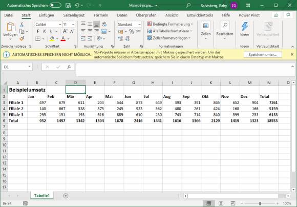 Screenshot Excel-Info zum Speicherformat