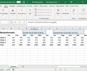 Screenshot Beispiel-Excel-Datei mit Erstell- und Änderungsdaten