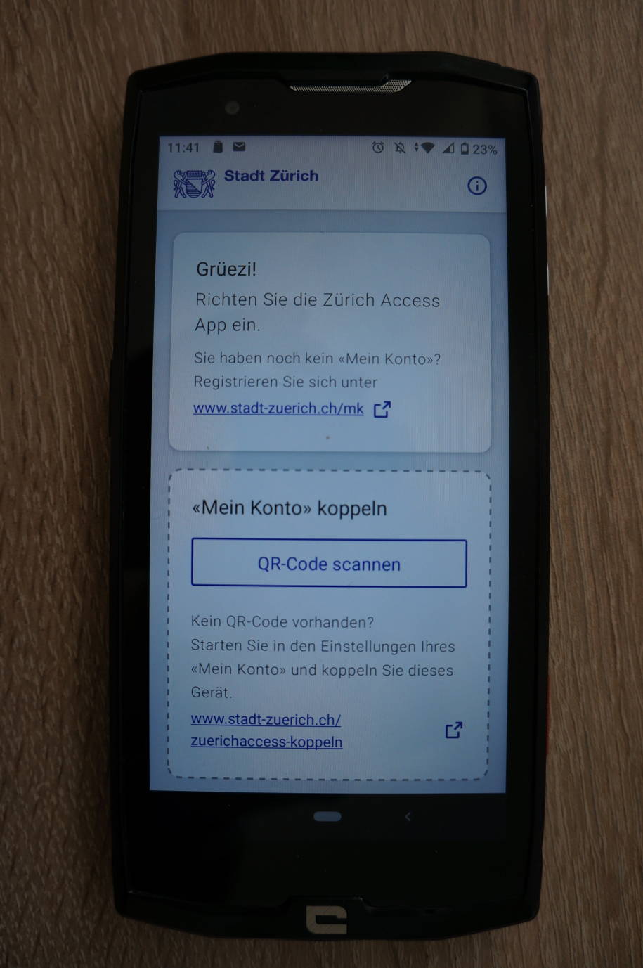 per app statt mit passwort bei mein konto der stadt zurich einloggen pctipp ch