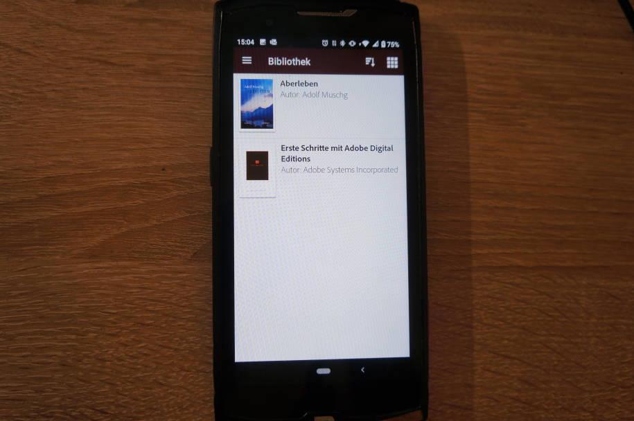 EBook ACSMDatei mit Adobe Digital Editions öffnen und lesen so