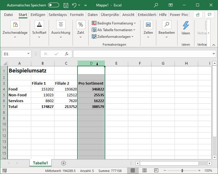 Excel Diese Markier und Auswahltipps müssen Sie kennen pctipp.ch