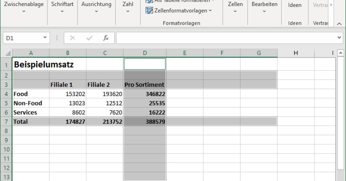 Excel Diese Markier und Auswahltipps müssen Sie kennen pctipp.ch