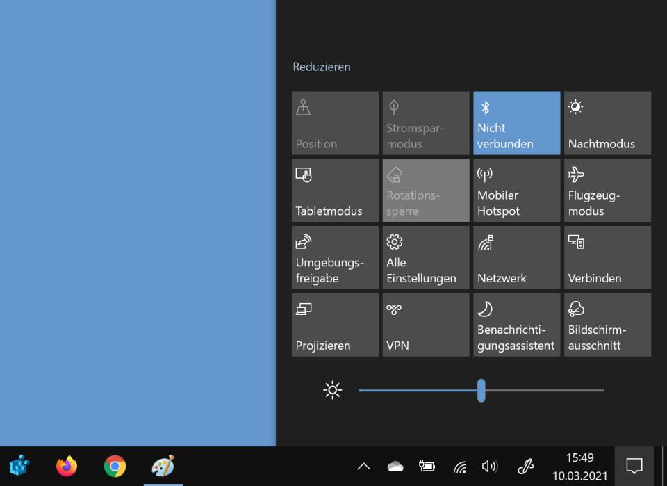 Windows 10: Bildschirmhelligkeit anpassen - pctipp.ch
