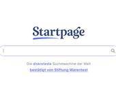 Screenshot der Startpage-Suchmaschine