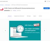 Das AGB-Check-Add-On im Chrome Store