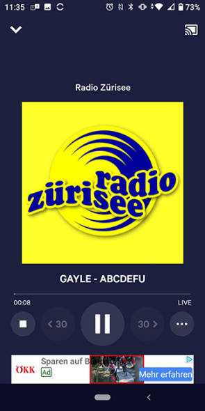 TuneIn für Android