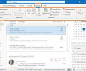 Screenshot Outlook mit Suchen-Reiter