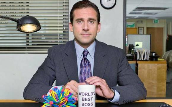 Steve Carell's Charakter in The Office heisst wie der erste Apple-CEO, ist aber dennoch berühmter.